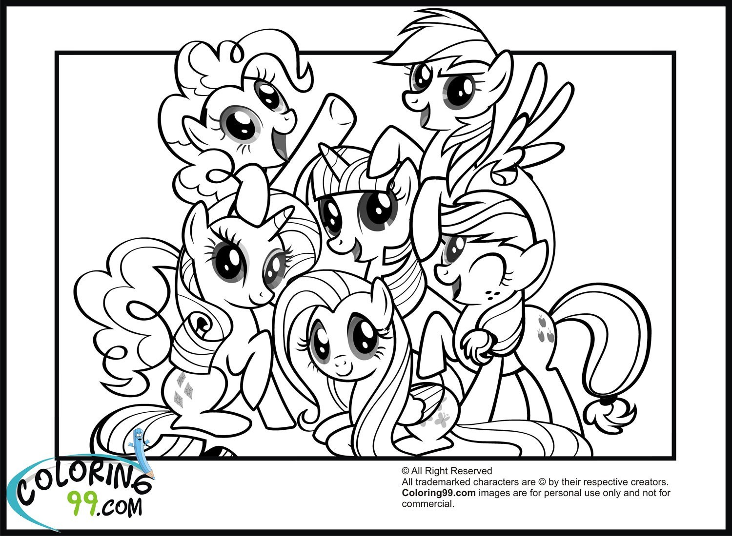My Little Pony Friendship is Magic Coloring Pages Unique My Little Pony Friendship is Magic Coloring