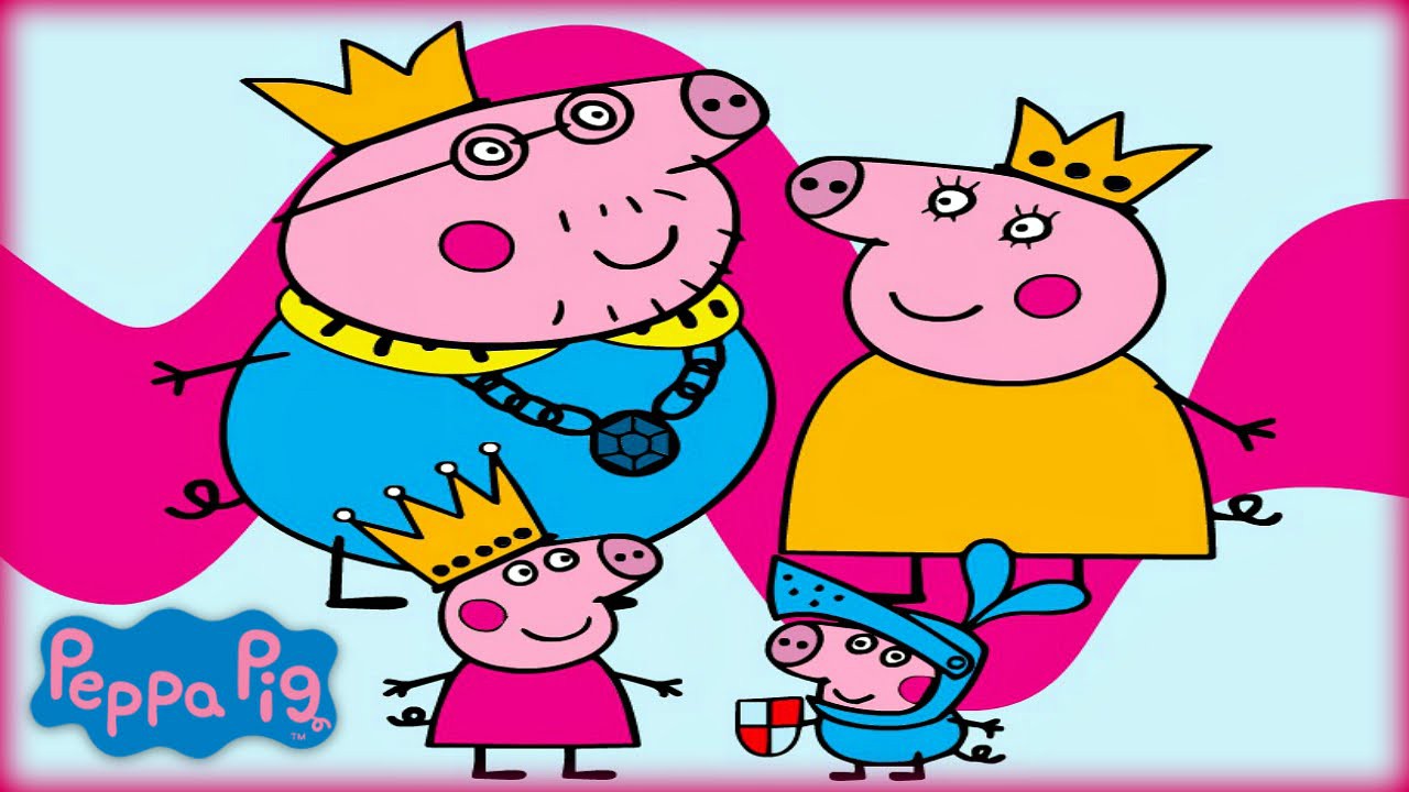 Peppa Pig Peppa Pig Family Coloring Book Creativity Game for