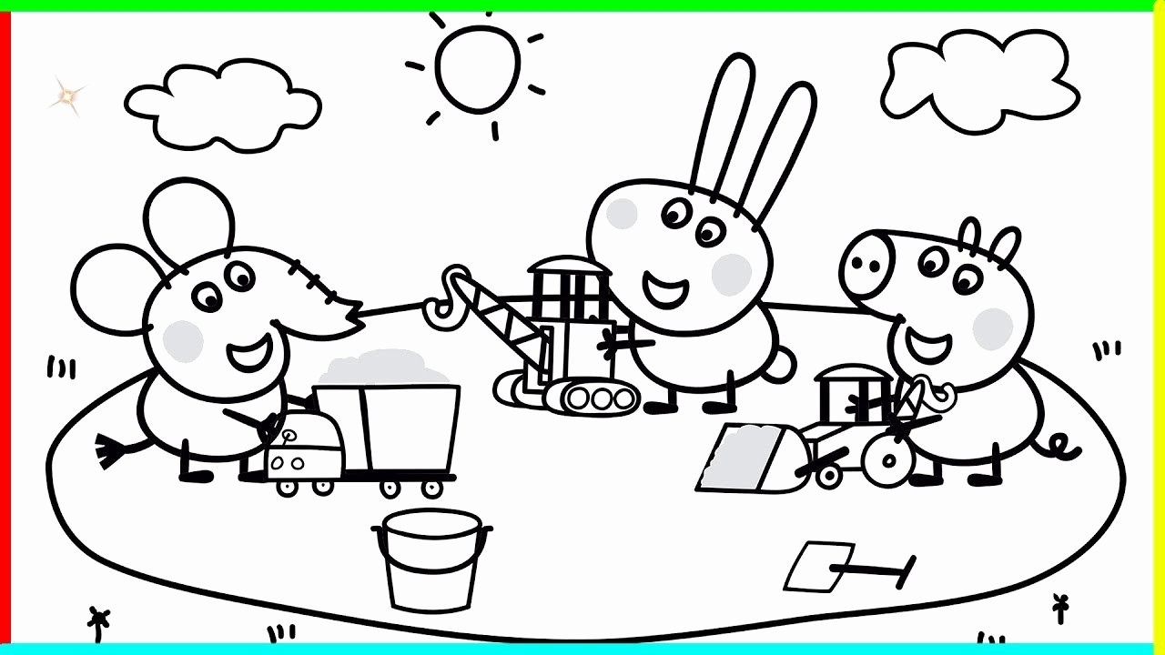 Peppa Coloring Pages Best 44 Luxury Gallery Peppa Pig Coloring Pages