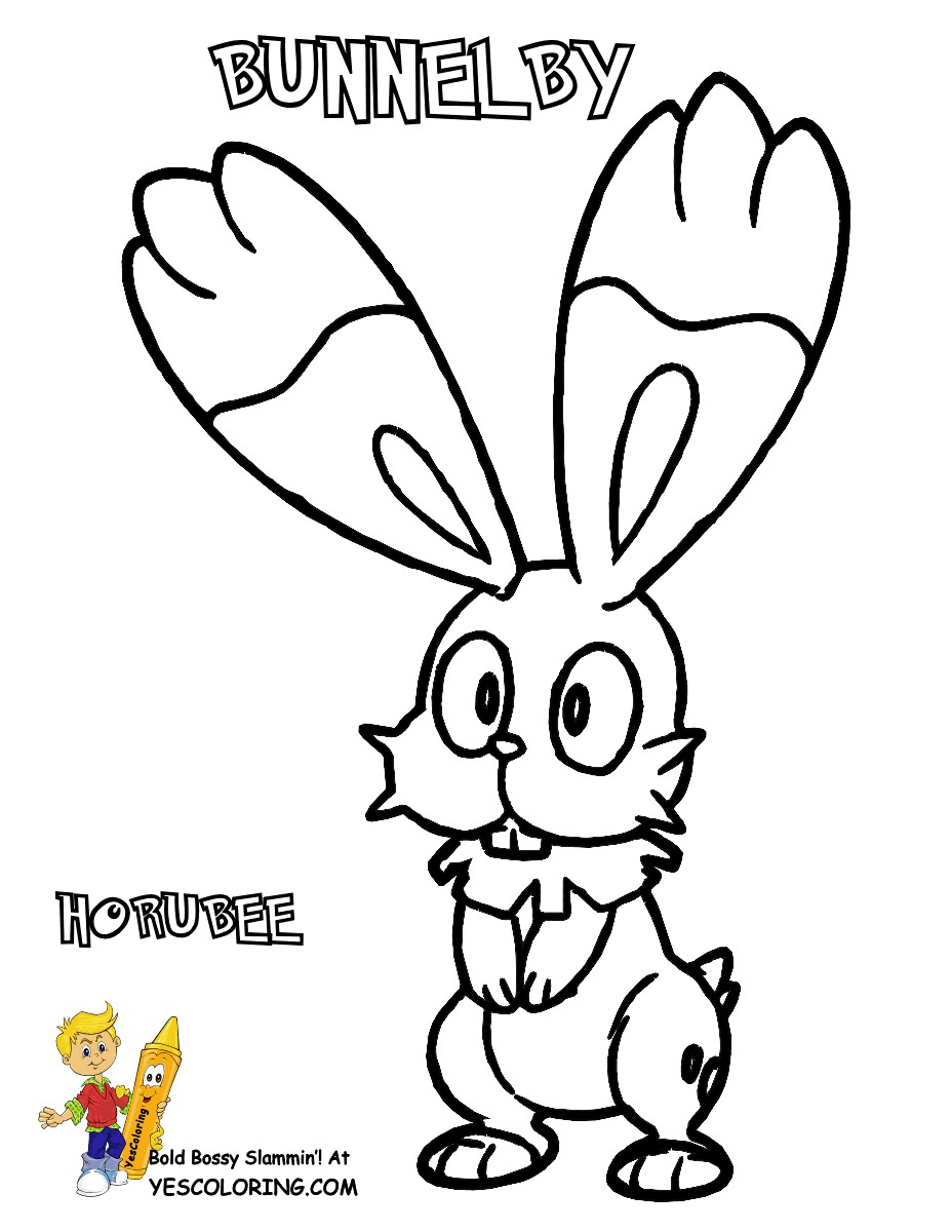 659 pokemon bunnelby coloring page at yescoloring 9281200