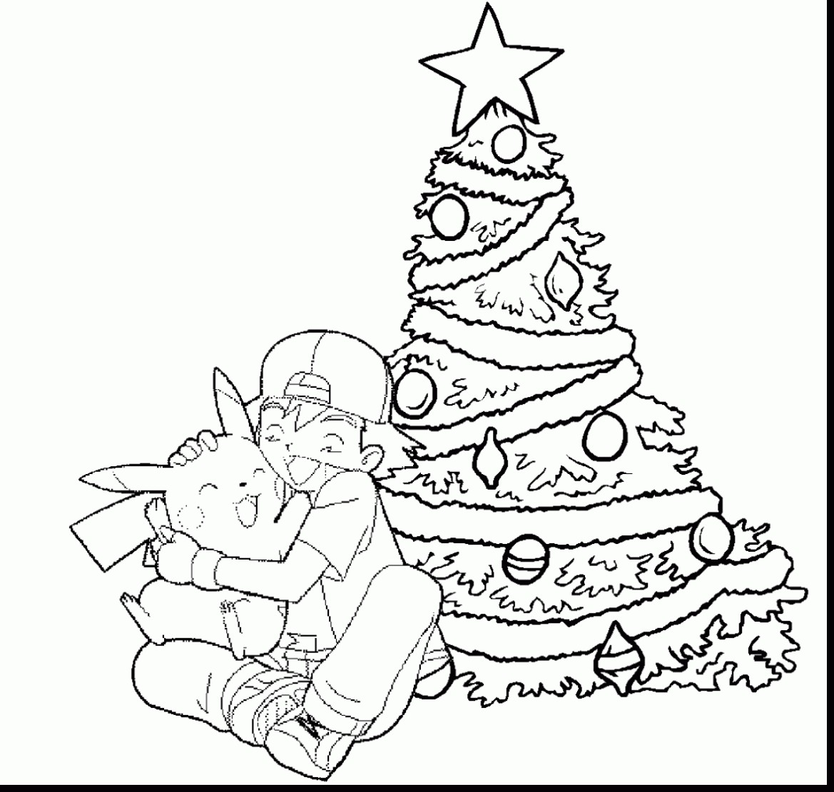 Unique christmas coloring pages pokemon 4