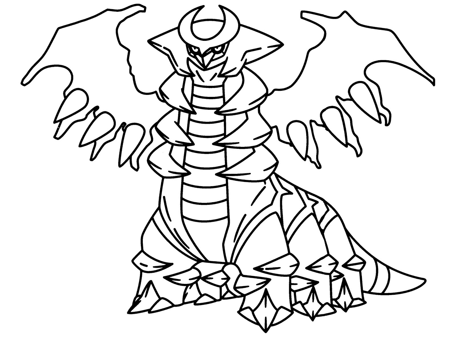 Coloring Pages Pokemon Awesome Pokemon Giratina Coloring Pages Gallery