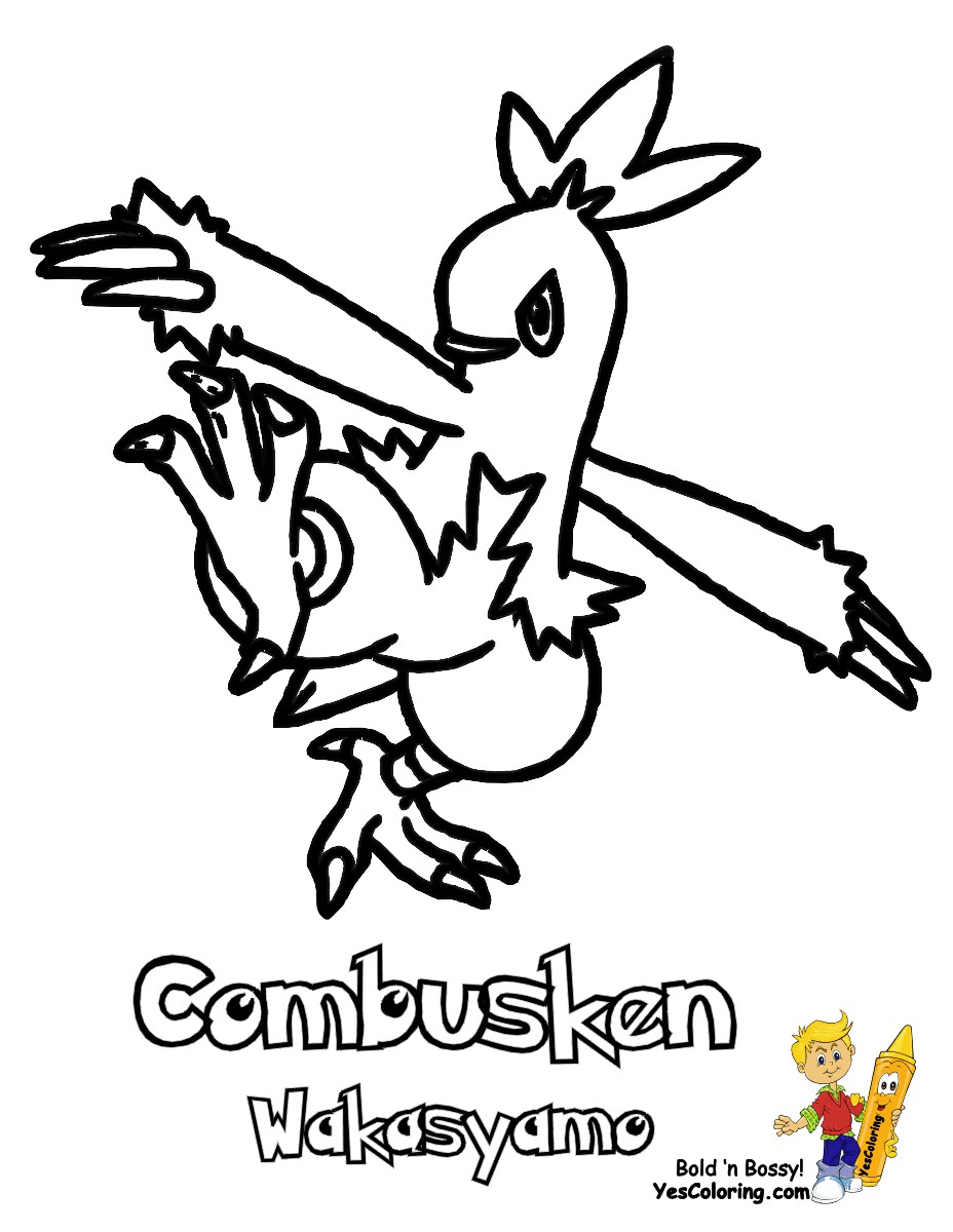 Coloring Picture Pokemon busken at YesColoring