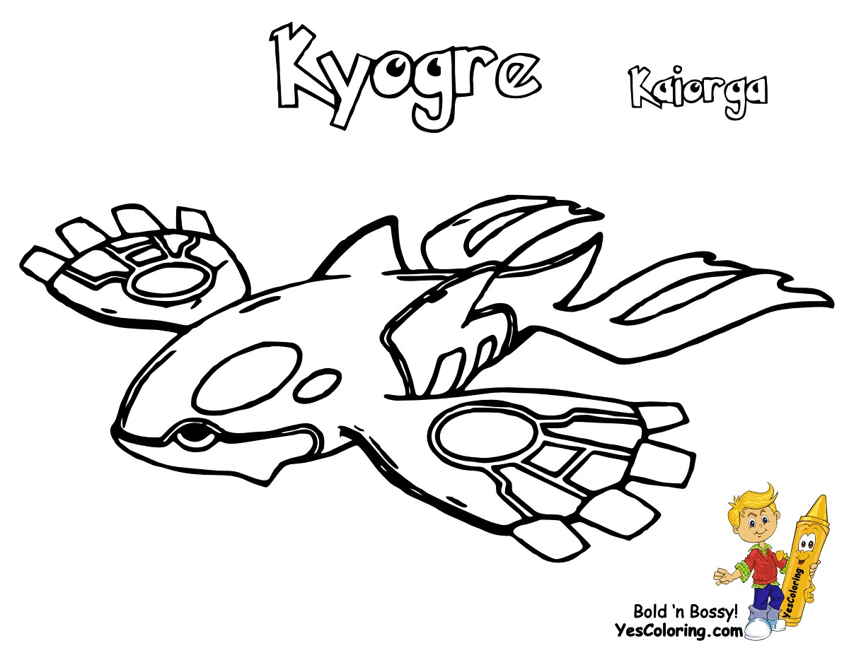 1200x927 coloringspokemon coloring pages kyogre Colorings
