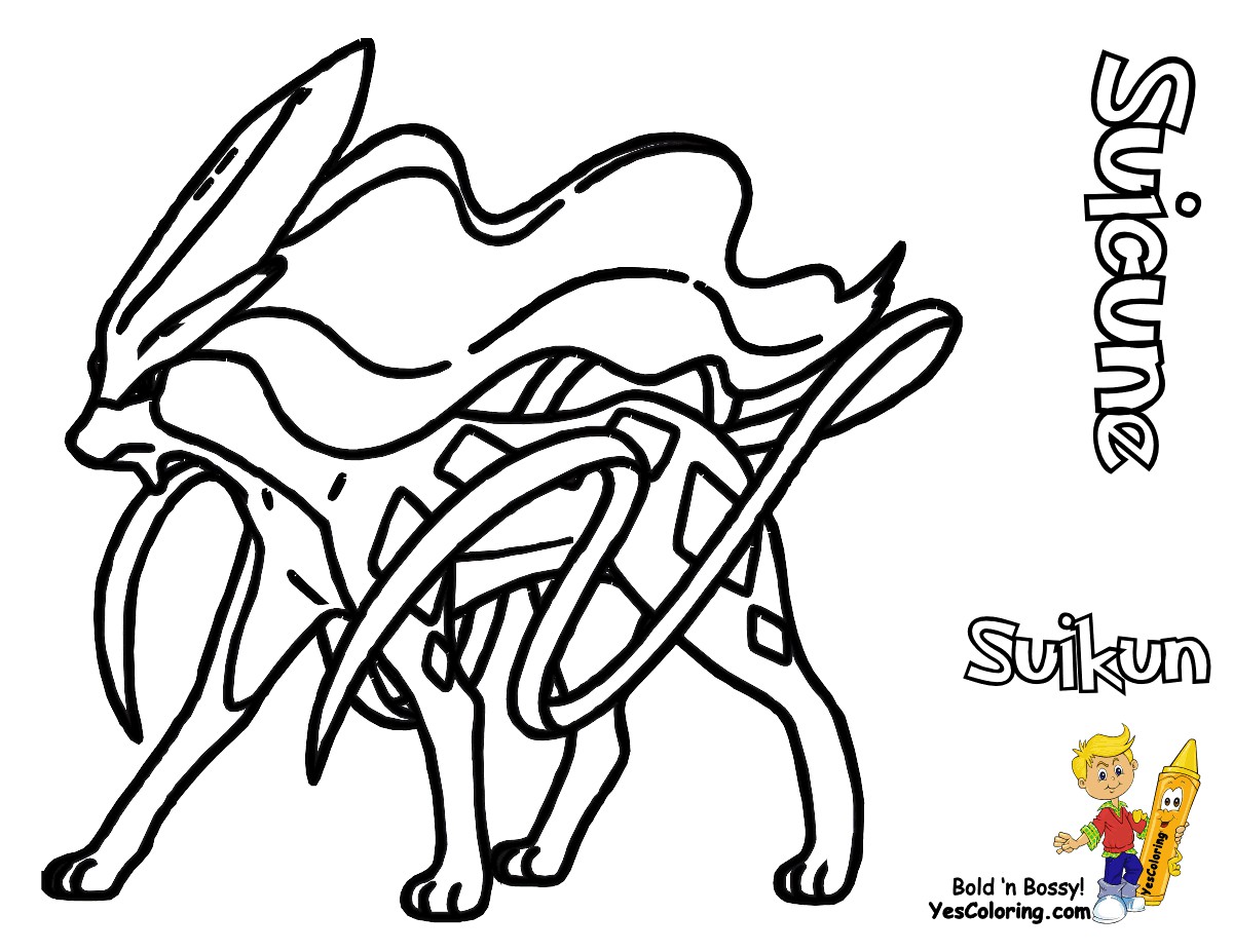 Valuable All Legendary Pokemon Coloring Pages Shocking Printable Line Image