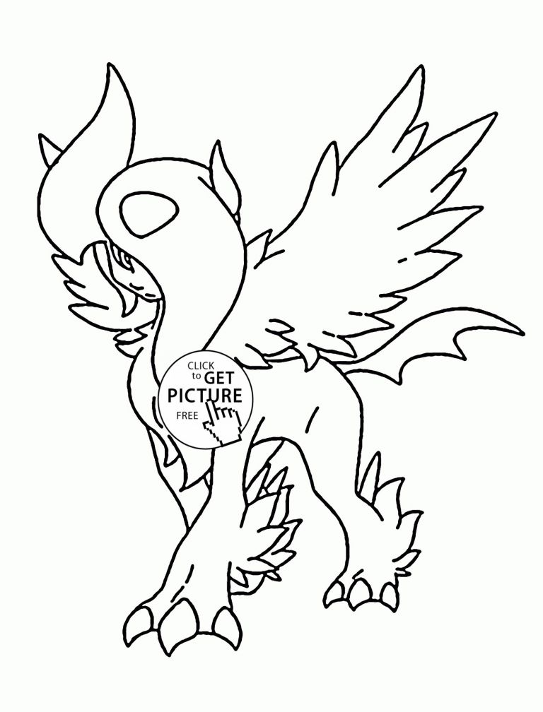 Pokemon Coloring Pages Mega Pikachu