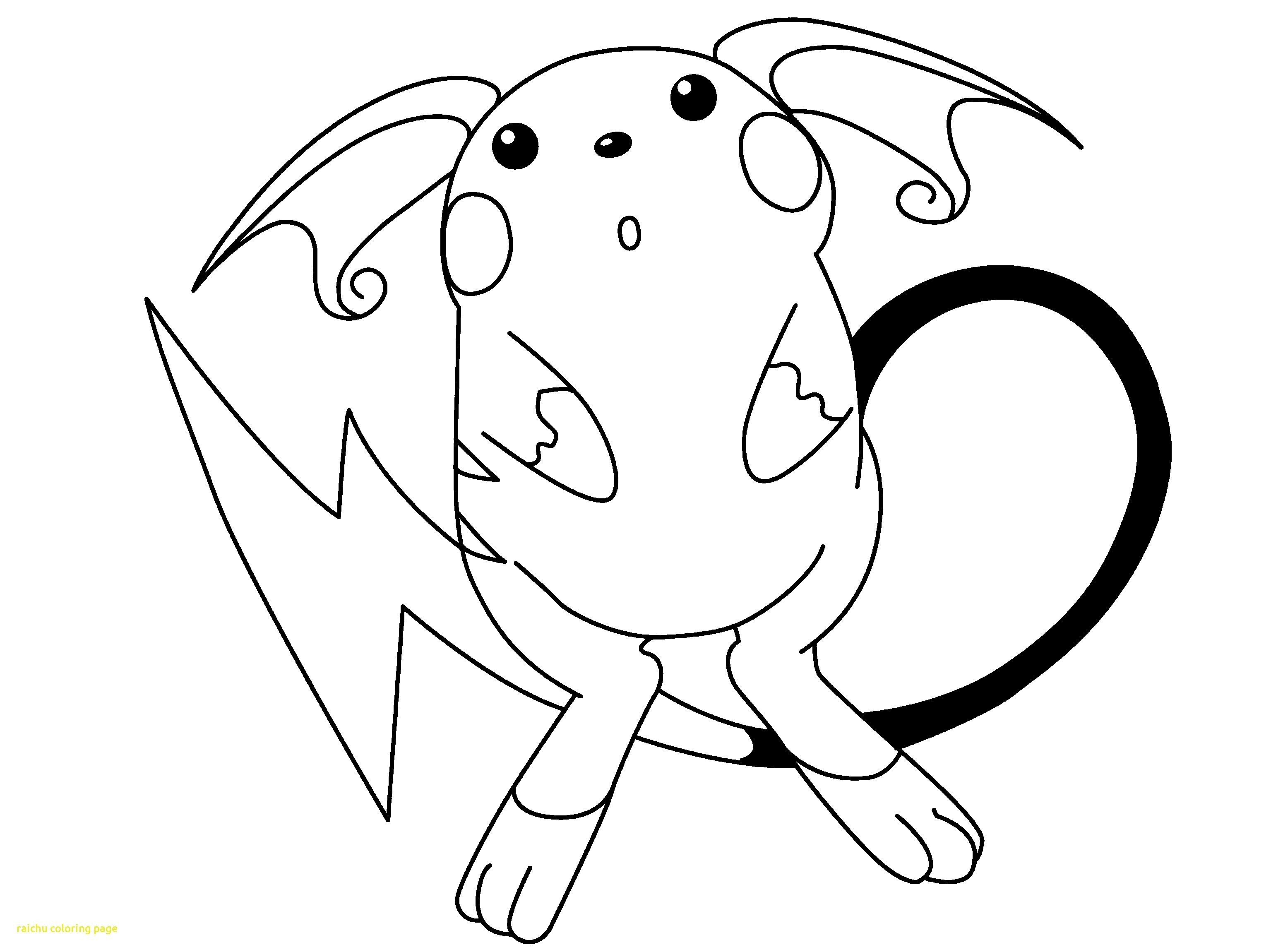 Coloring Pages Raichu Page Intended For New A An Archives Caudata