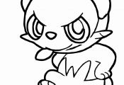 Pokemon Coloring Pages Pancham Pokemon Coloring Pages Pancham