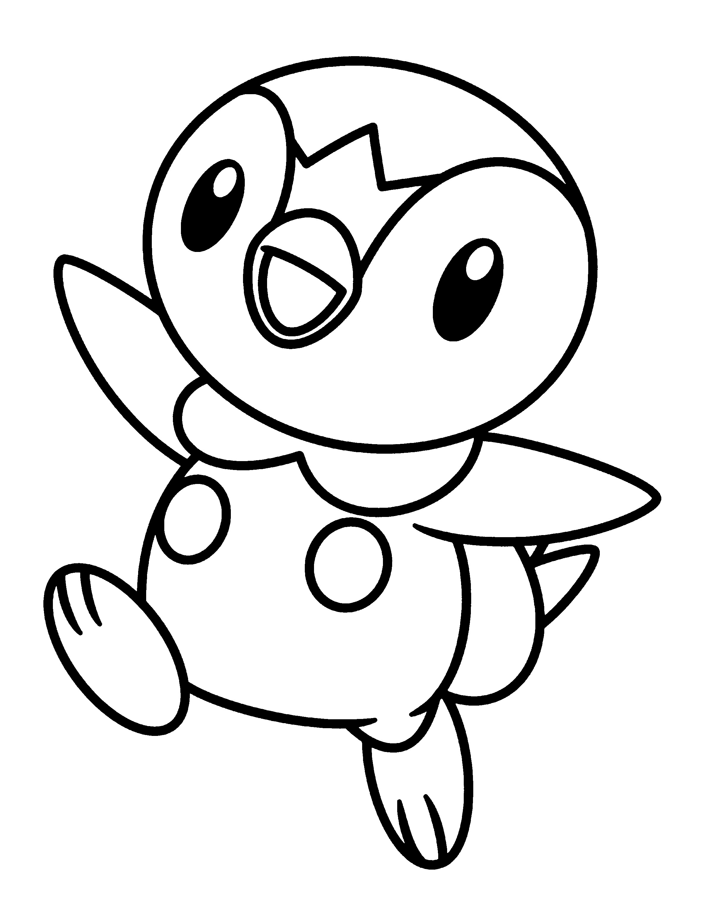 Fresh pokemon piplup coloring pages free 8