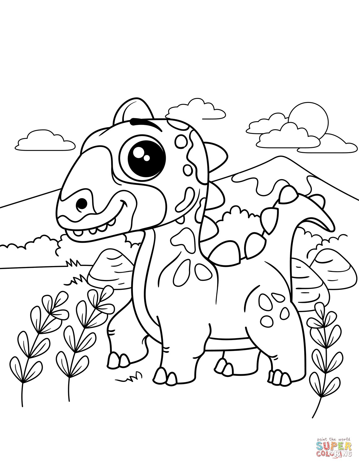 Fresh cute children coloring pages 8