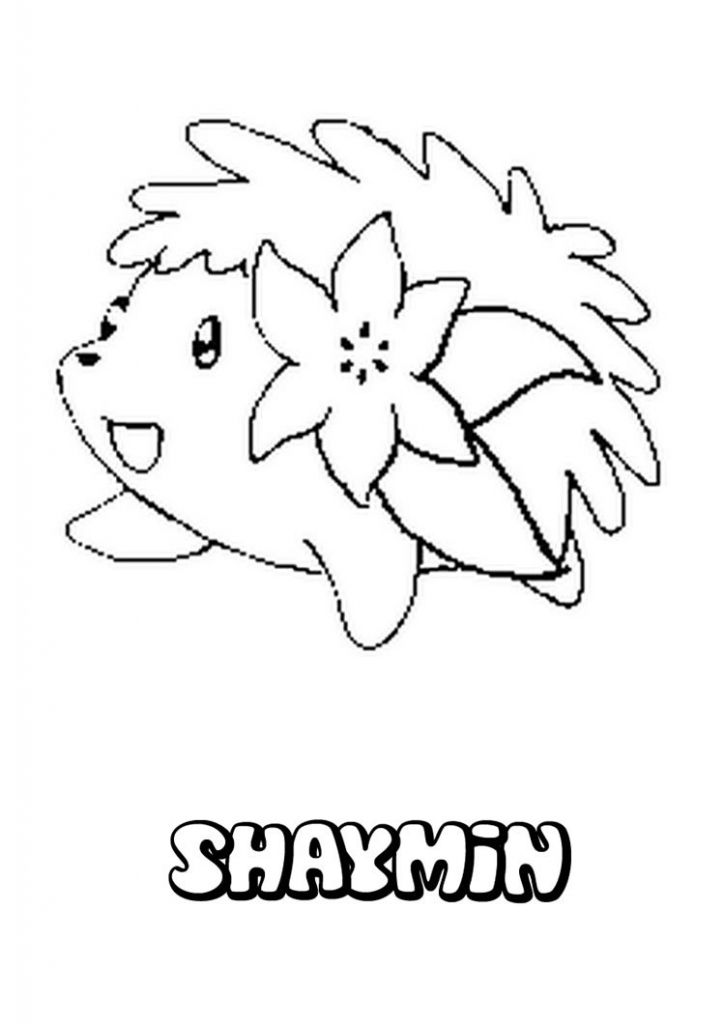 Scorbunny Pokemon coloring page