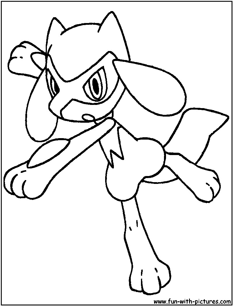 Pokemon Litleo Coloring Pages