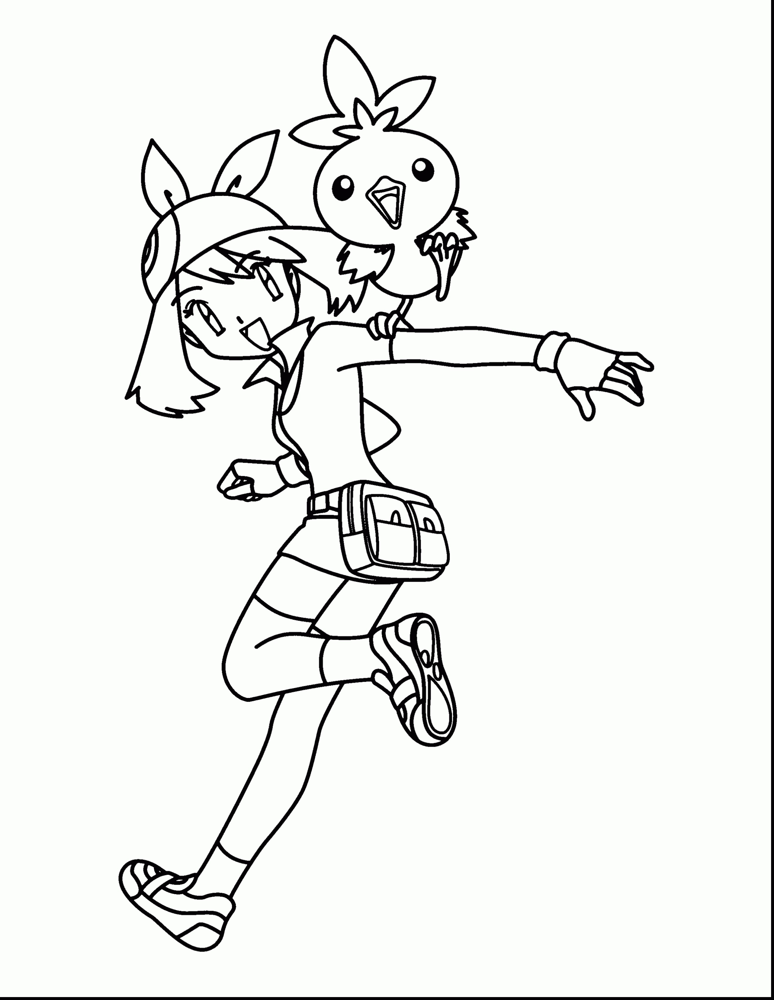 Fresh pokemon may coloring pages 10
