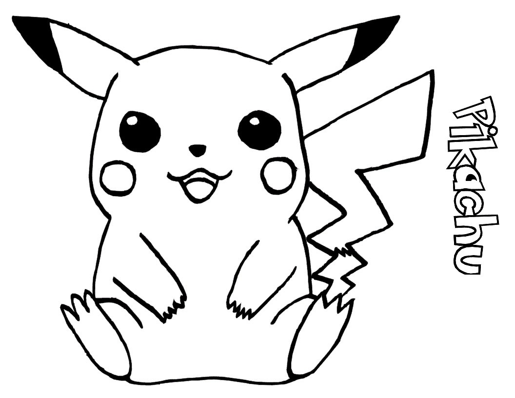 Pikachu Coloring Pages s 13 With