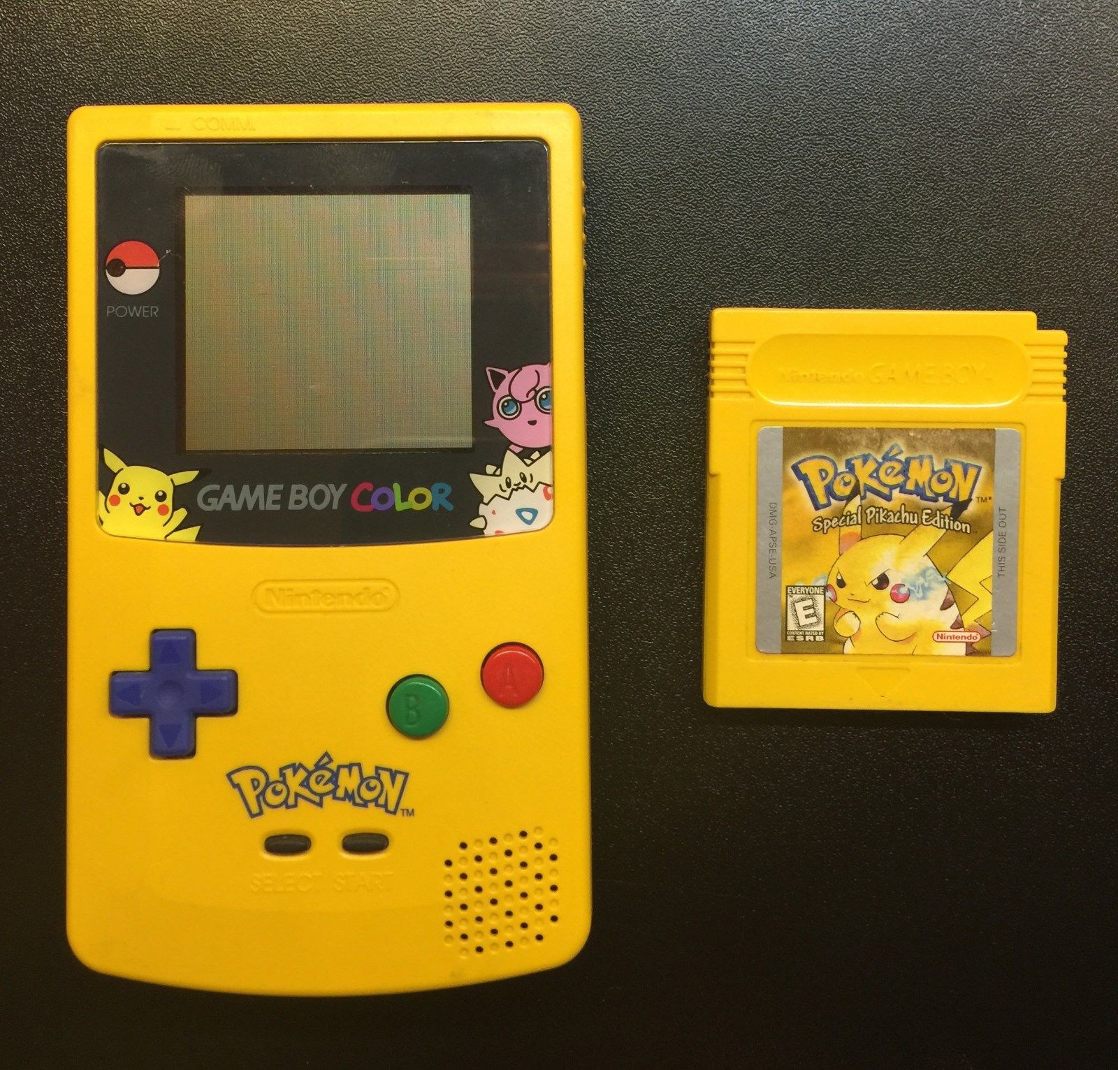 Colorful Gameboy Color Pokemon Yellow Cheats Sketch Coloring Page