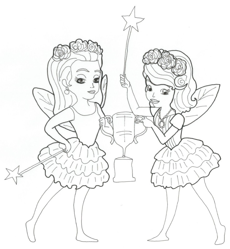 Princess Sofia the First Coloring Pages to Print Out for Girls –