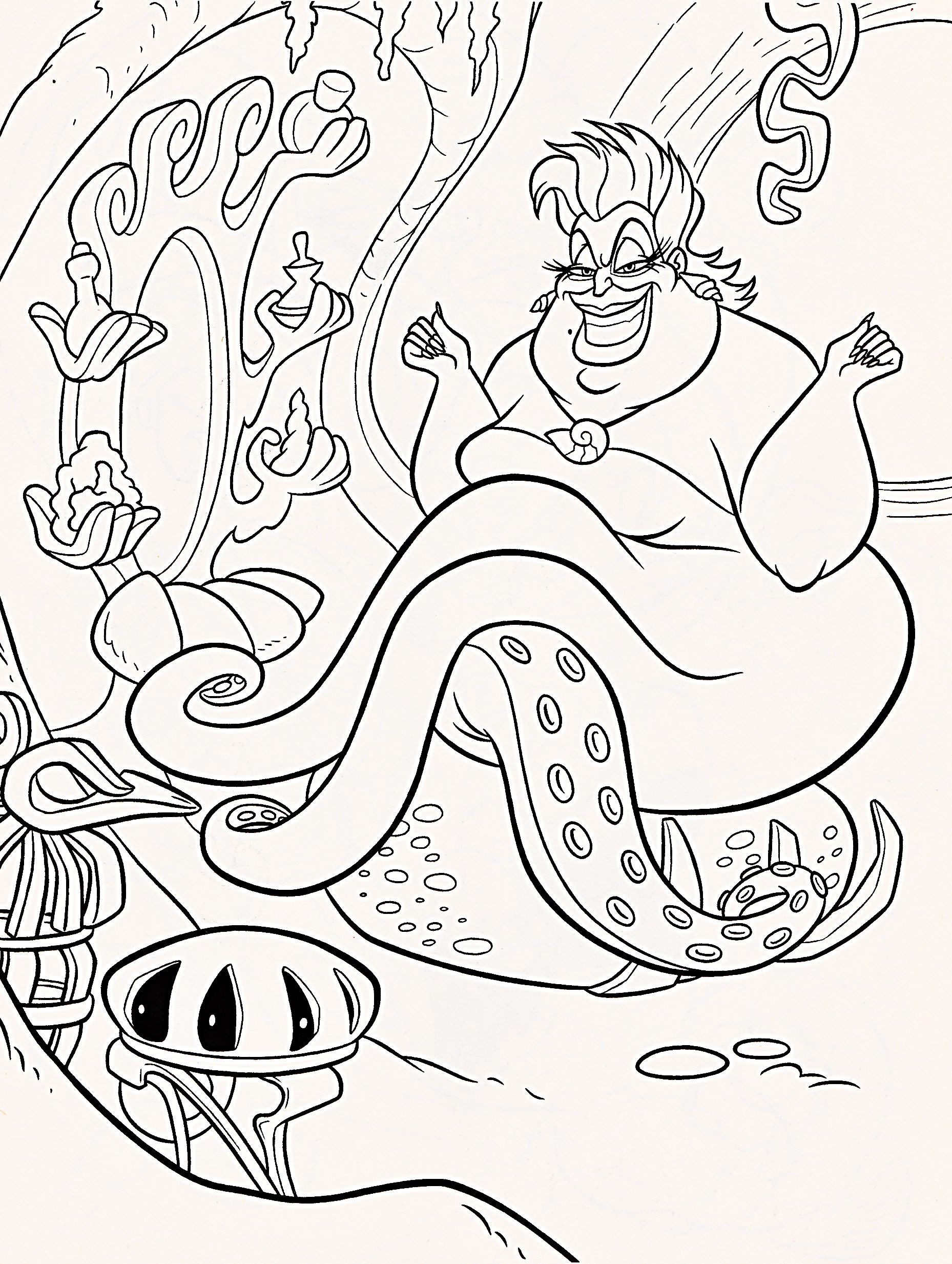 ursula coloring pages 05