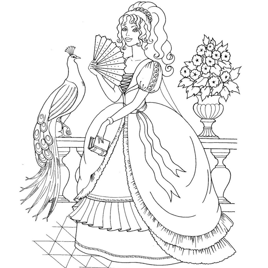 Disney Princess Coloring Pages Page For Kids Not And