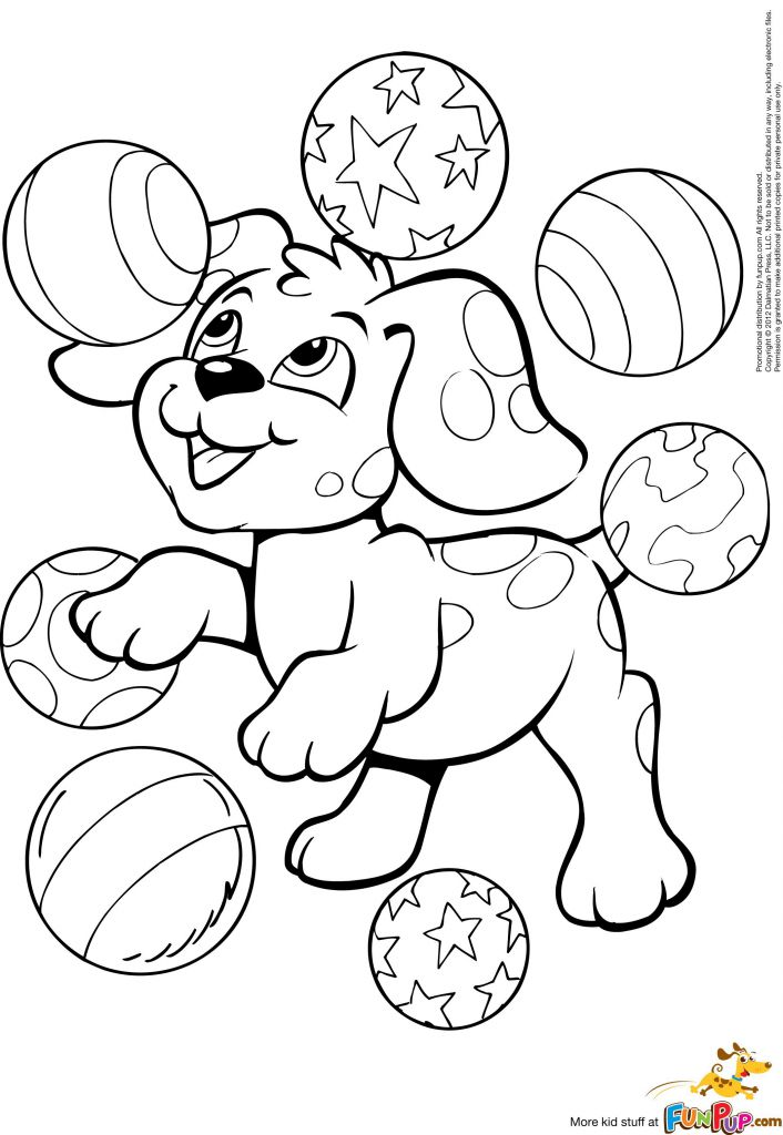 Puppy Coloring Pages Printable Free BubaKids
