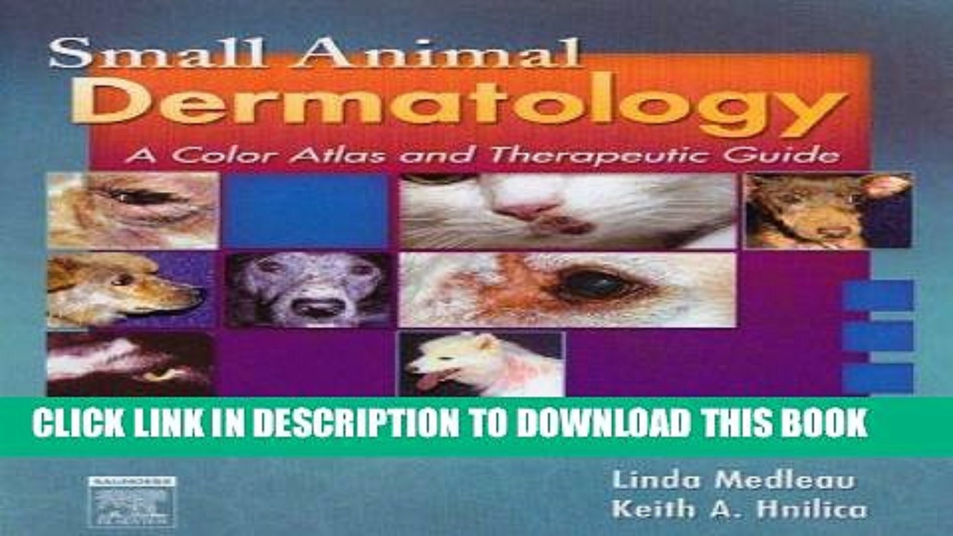 [PDF] Epub Small Animal Dermatology Text and VETERINARY CONSULT Package A Color Atlas and Video Dailymotion