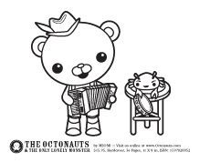 the Octonauts Activities free printables cartoon coloring pages