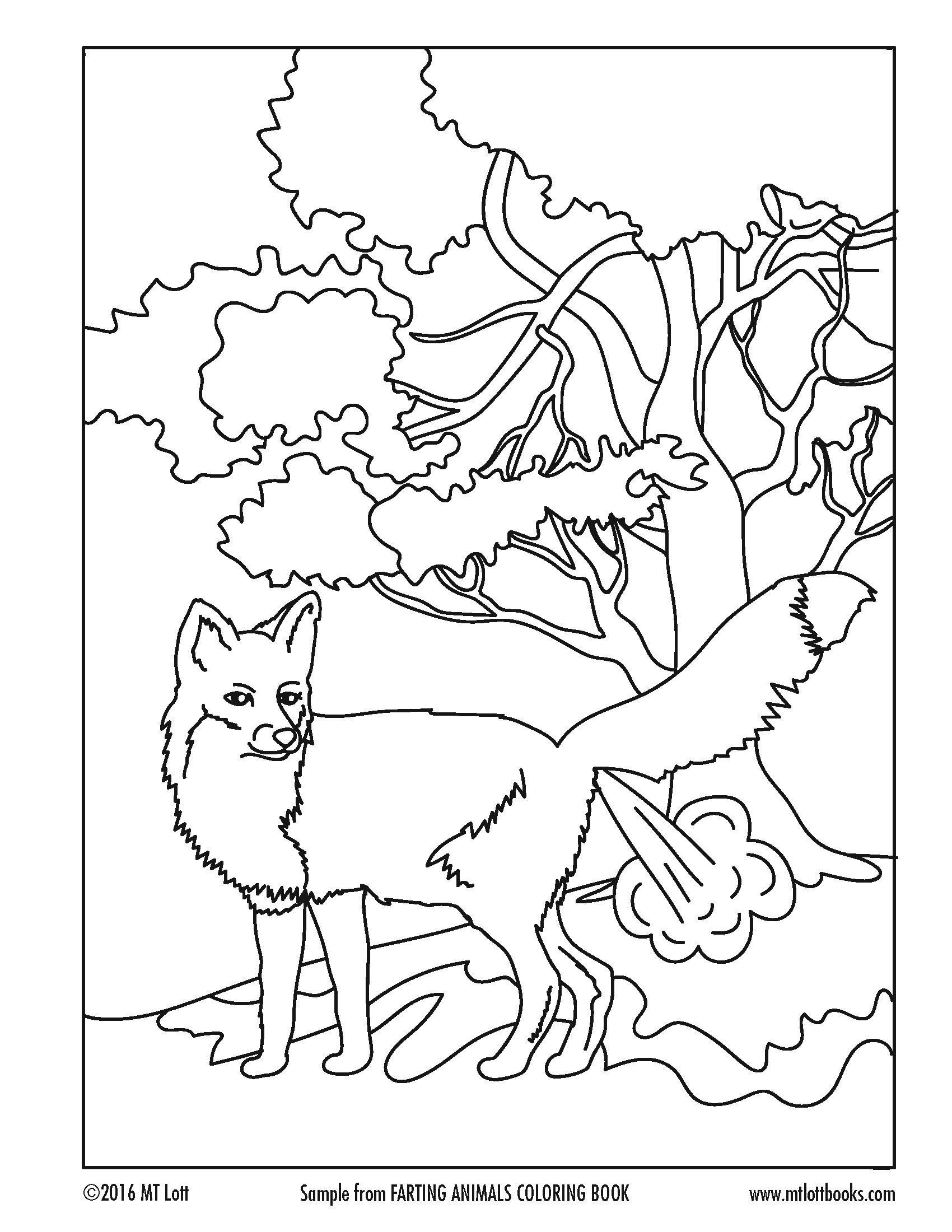 Coloring Pages Love Your Neighbor Yourself Unique Free Coloring Page From M T Lott S Farting Animals Coloring Book
