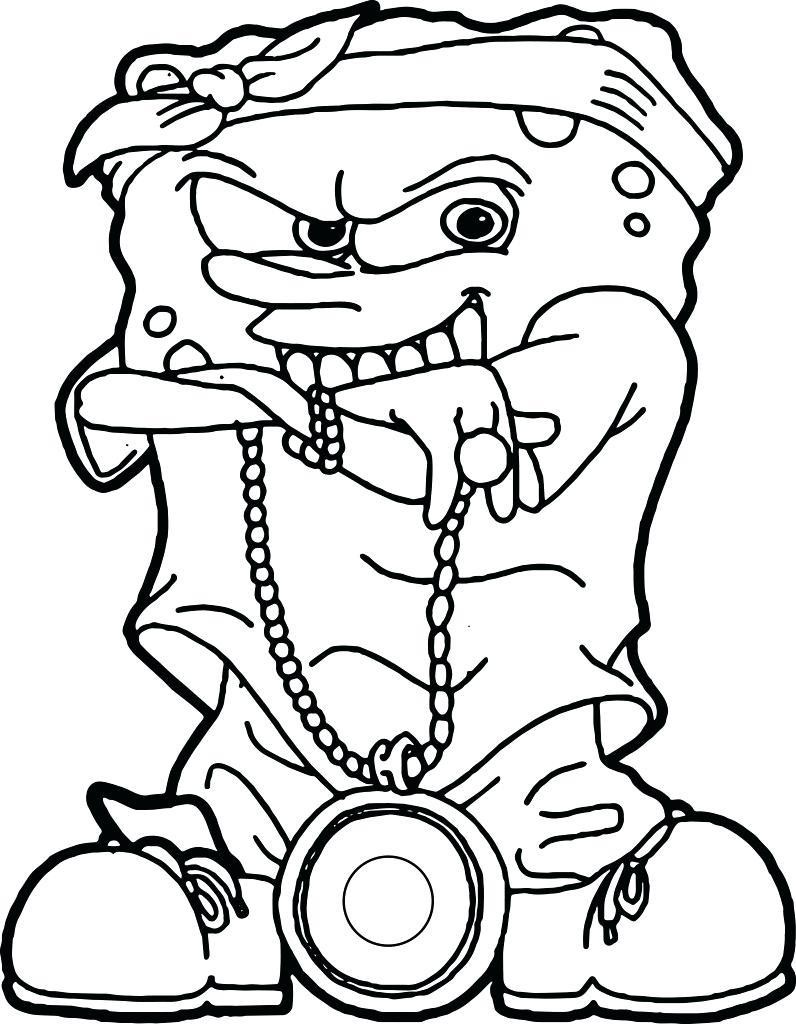 free coloring pages Gangsta Drawing At Getdrawings Free For Personal Use Gangsta of Gangster