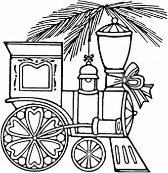 train coloring pages free printable Christmas Trains coloring page Super Col