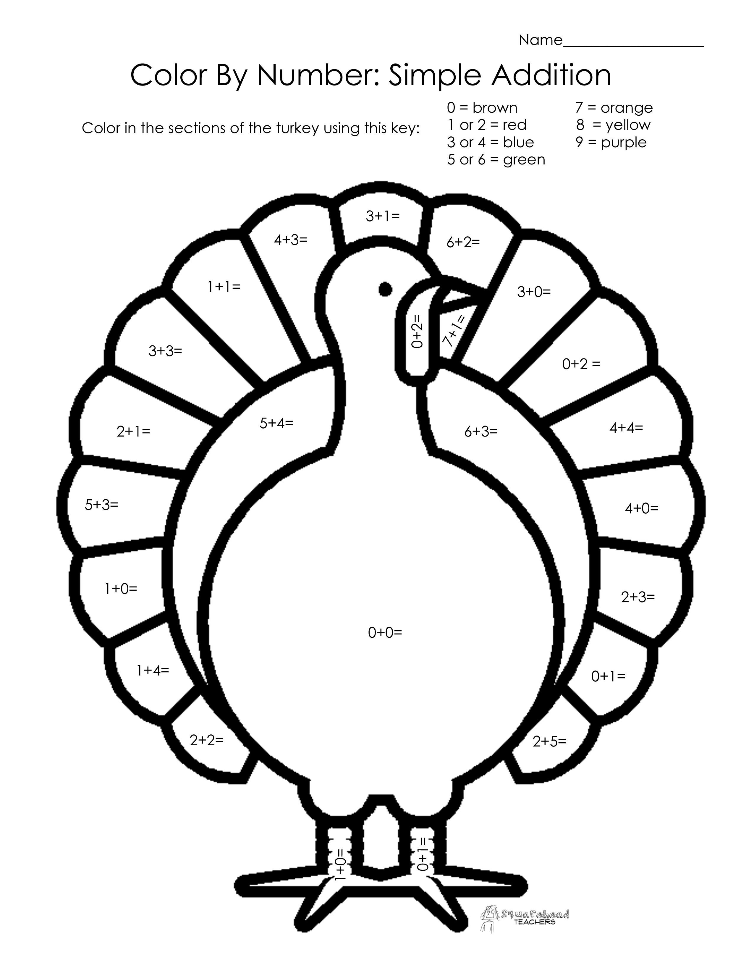 Thanksgiving Math Worksheets First Grade New Thanksgiving Multiplication Coloring Pages Awesome Thanksgiving Math