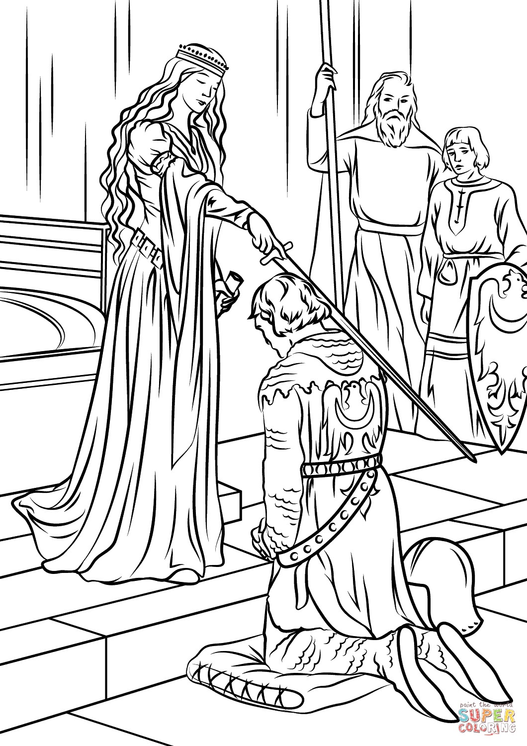 the Me val Princess coloring pages