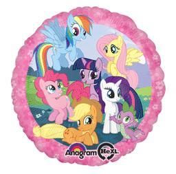 18 My Little Pony Non Pkg Foil Balloon 5ct
