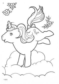 1980s my little pony coloring page Google Search