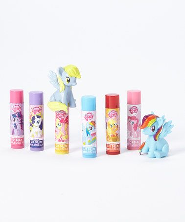 Another great find on zulily My Little Pony Lip Balm Topper Set by My Little