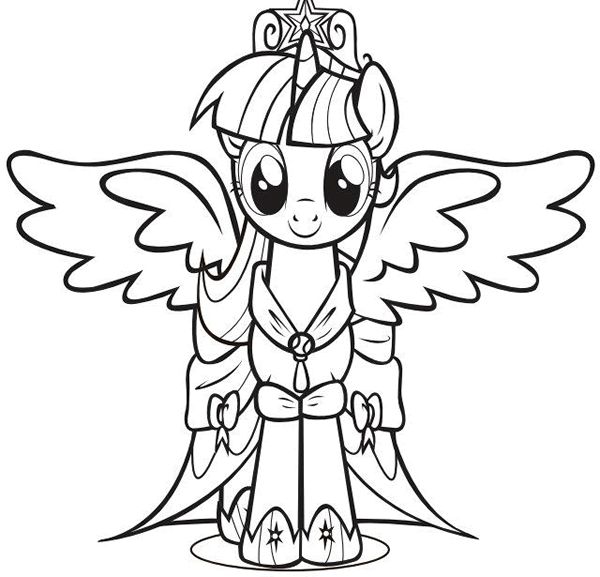 Coloriage My Little Pony mylittlepony coloriage printablefree coloringpage