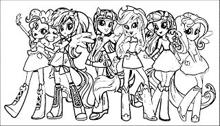 Coloring Pages my little pony coloring pages