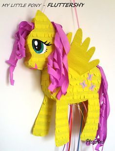 FLUTTERSHY My little pony pinata birthday gift any party joy... for all ages