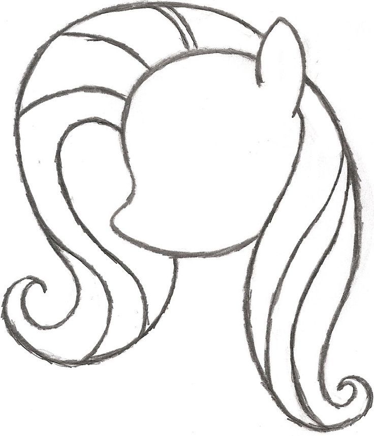 Form Of A My Little Pony Coloring Page Coloring form page Pony cartoon col