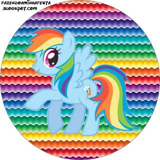 Imprimibles de My Little Pony 5. Ideas y material gratis para fiestas y celebr