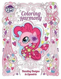 Livre My Little Pony Coloring Harmony Dazzling Designs from Equestria de Hasbr