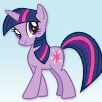 MY LITTLE PONY Twilight Sparkle Coloring Book and activity sheets