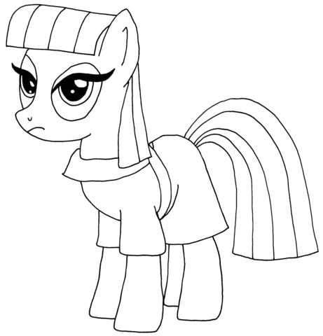 Maud Pie coloring page from My Little Pony category. Select from 29179 printable