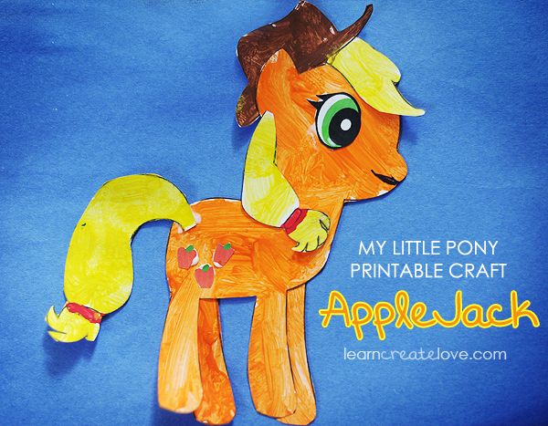 My Little Pony Craft AppleJack