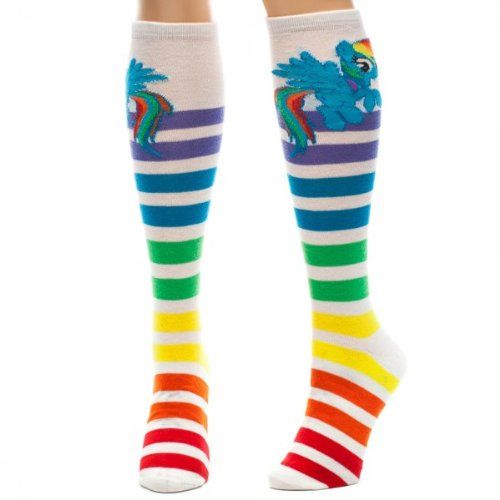 My Little Pony Dash Striped Knee High... for only 7.99