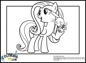My Little Pony Coloring Page | BubaKids.com