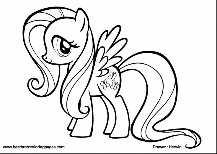 My Little Pony Fluttershy Coloring Pages – From the thousand images on the net