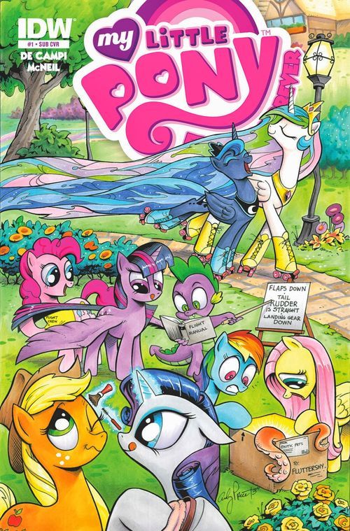 My Little Pony Friends Forever is a Hasbro licensed series of full color comics