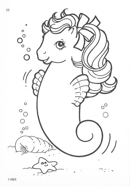 My Little Pony G1 Coloring Pages Flickr Photo Sharing
