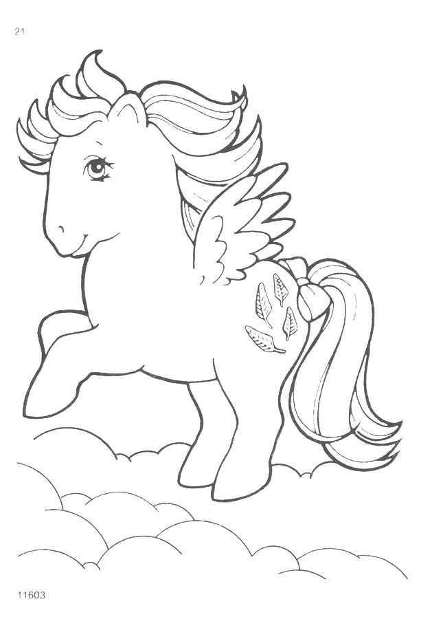 My Little Pony G1 Coloring Pages a photo on Flickriver