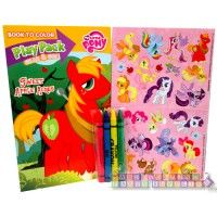 My Little Pony Play Pack w Coloring Book Stickers 1ct