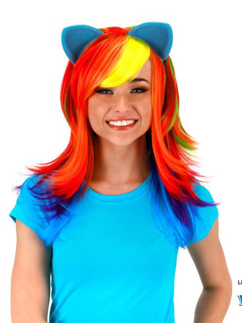 My Little Pony Rainbow Dash Wig with Ears Have you always been a fan of My Lit